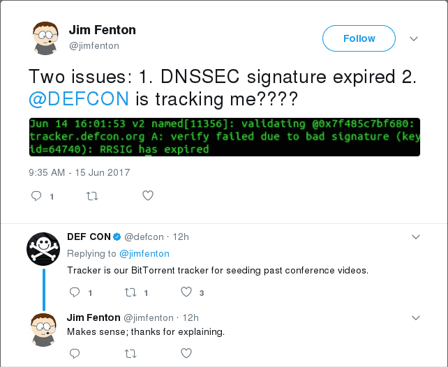 June 16 partial DNSSEC outage, defcon.org
